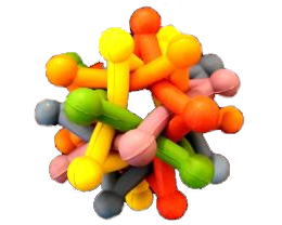 Estrela multicolorida